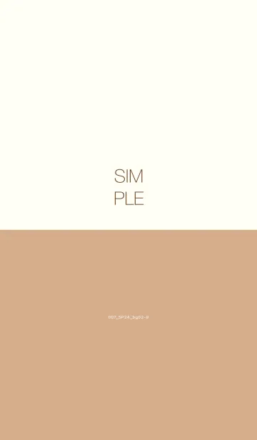 [LINE着せ替え] 007_24_ベージュ2-9の画像1