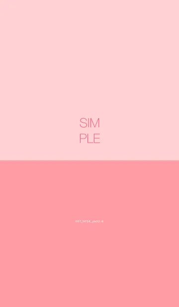 [LINE着せ替え] 007_24_ピンク2-9の画像1