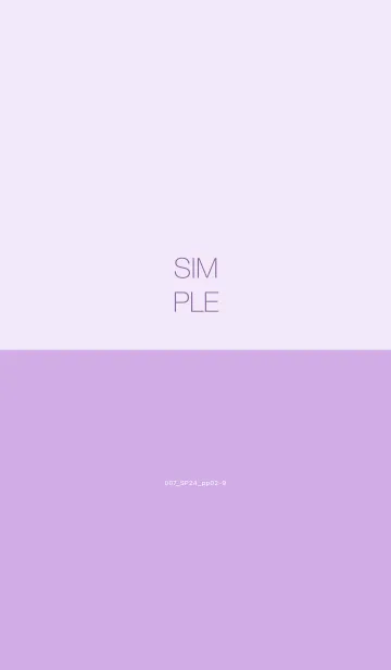 [LINE着せ替え] 007_24_パープル2-9の画像1