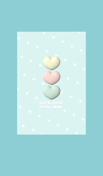 [LINE着せ替え] Cute Cute Little Heart New 17の画像1