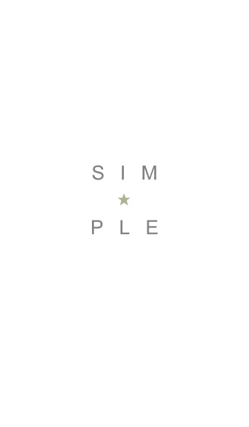 [LINE着せ替え] SIMPLE STAR-40の画像1