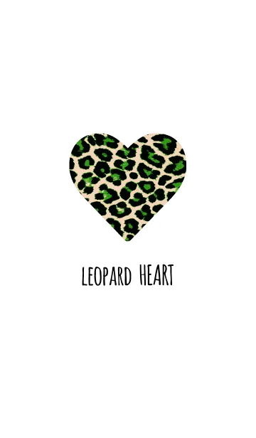[LINE着せ替え] レオパード ハート 62の画像1