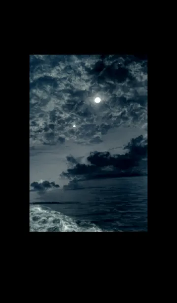 [LINE着せ替え] 夜の月 月の海 #DlV_13。の画像1