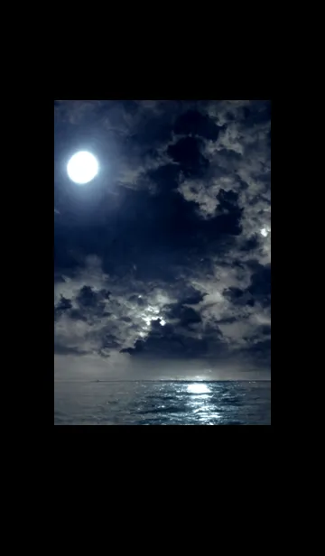 [LINE着せ替え] 夜の月 月の海 #DlV_12。の画像1