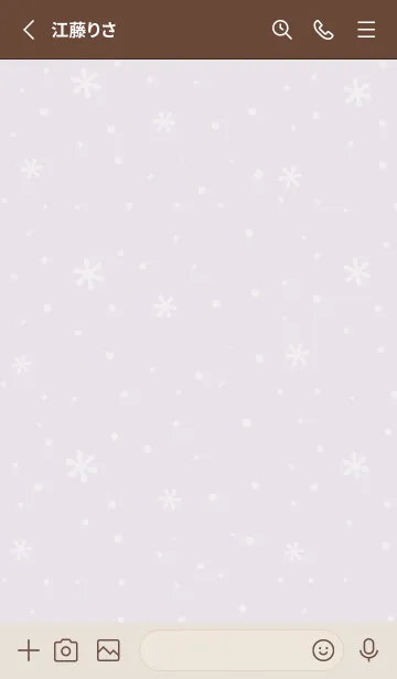 [LINE着せ替え] 結晶1<パープルピンク>の画像2