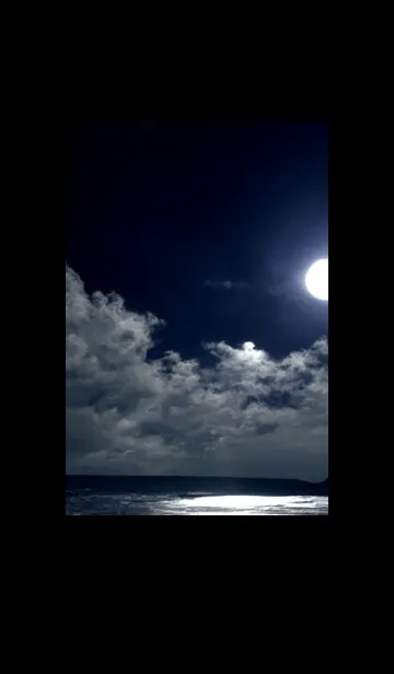 [LINE着せ替え] 夜の月 月の海 #DlW_12。の画像1