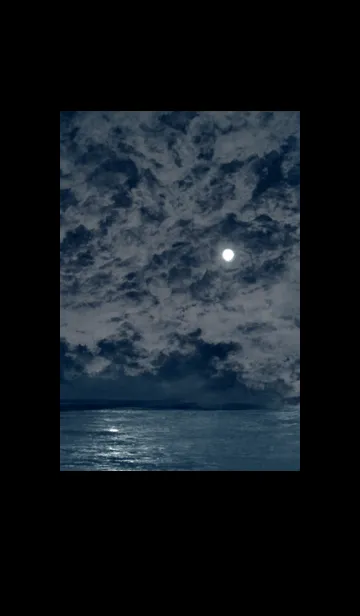 [LINE着せ替え] 夜の月 月の海 #DlW_6。の画像1