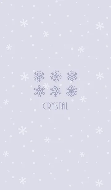 [LINE着せ替え] 結晶2<パープル>の画像1