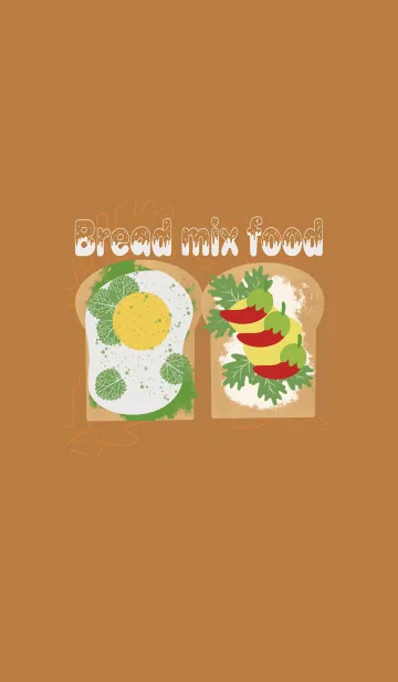 Bread mix foodの着せ替えメイン画像