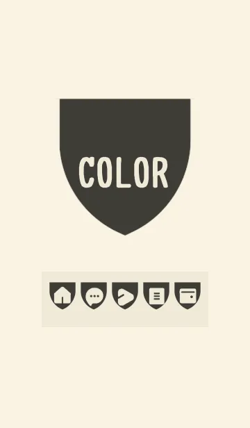 [LINE着せ替え] beige color X13の画像1