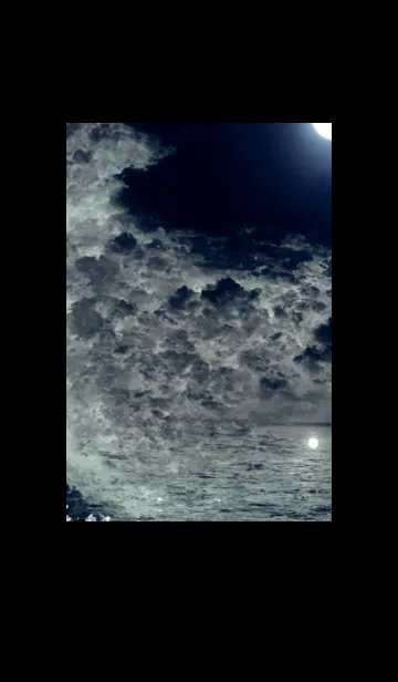 [LINE着せ替え] 夜の月 月の海 #DlW_22。の画像1
