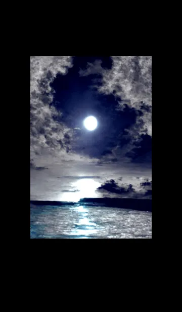 [LINE着せ替え] 夜の月 月の海 #DlW_21。の画像1