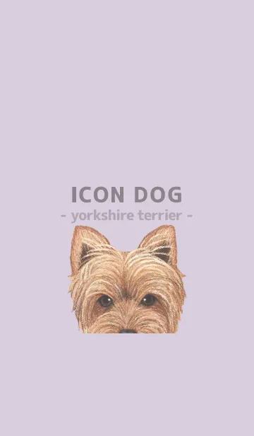 [LINE着せ替え] ICON DOG - ヨークシャーテリア - PL/05の画像1