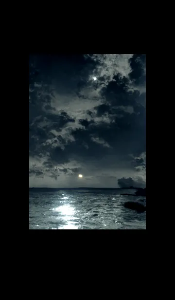 [LINE着せ替え] 夜の月 月の海 #DlW_17。の画像1