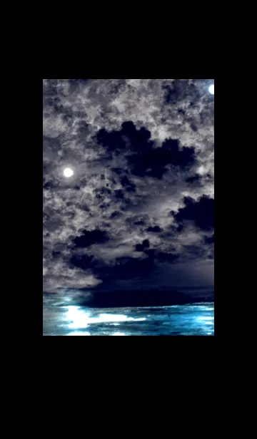 [LINE着せ替え] 夜の月 月の海 #DlW_16。の画像1