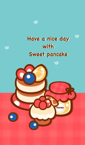 [LINE着せ替え] Little sweet pancakeの画像1
