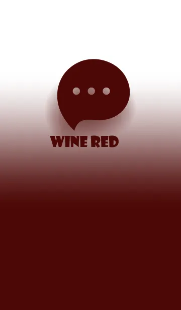 [LINE着せ替え] wine red & White Theme V.3 (JP)の画像1