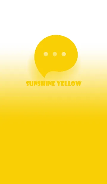 [LINE着せ替え] Sunshine yellow & White Theme V.3 (JP)の画像1