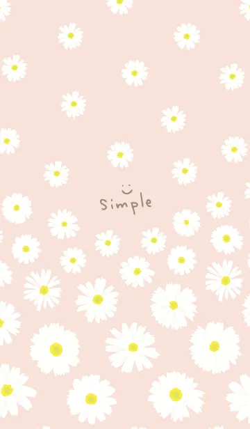 [LINE着せ替え] 白いデイジー舞う7の画像1