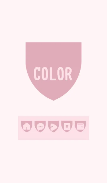 [LINE着せ替え] pink color X15の画像1