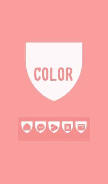 [LINE着せ替え] red color X11の画像1