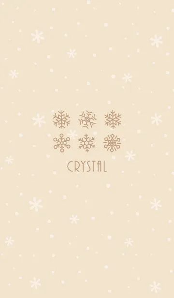 [LINE着せ替え] 結晶3<イエロー>の画像1