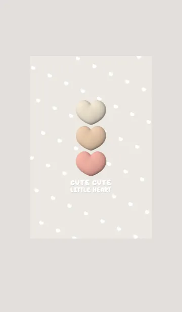 [LINE着せ替え] Cute Cute Little Heart New 22の画像1