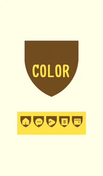 [LINE着せ替え] yellow color X12の画像1