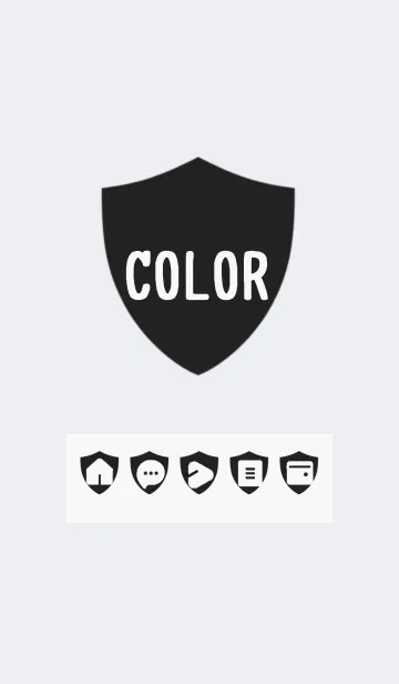 [LINE着せ替え] bw color Y11の画像1