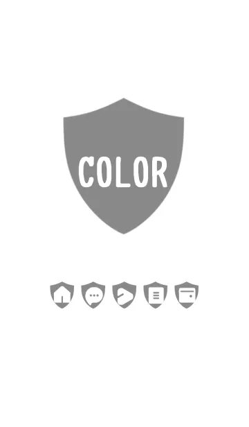 [LINE着せ替え] bw color Y13の画像1