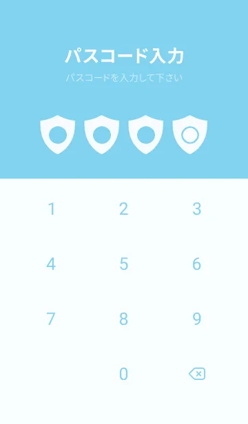 [LINE着せ替え] blue color Y13の画像4