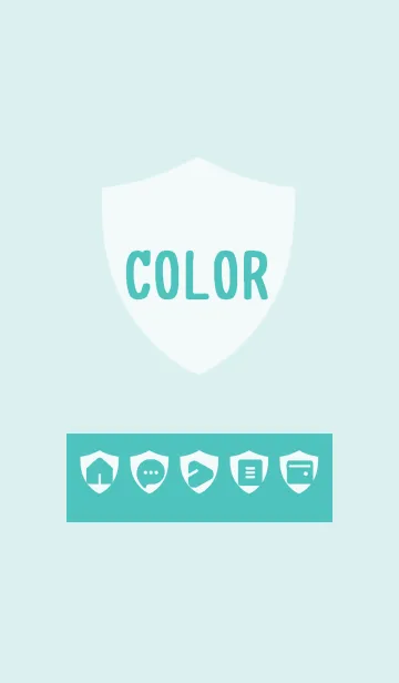 [LINE着せ替え] green color Y30の画像1