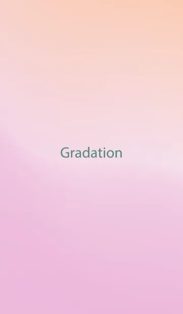 [LINE着せ替え] gradation ORANGE&PINK 41の画像1