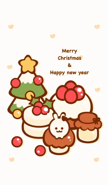 [LINE着せ替え] I love Christmas sweets 3の画像1