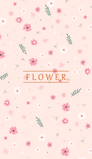 [LINE着せ替え] MANY FLOWERS PINK 52の画像1