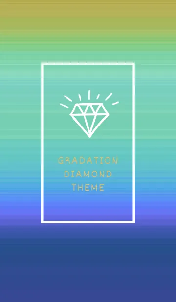 [LINE着せ替え] グラデーション ダイアモンド  191の画像1