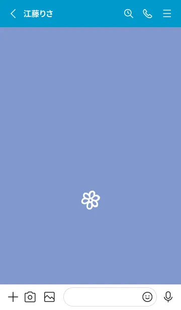 [LINE着せ替え] ミニ フラワー _52の画像2