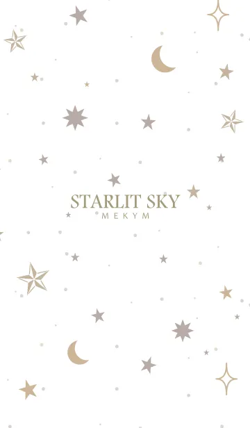 SIMPLE-STARLIT SKY MEKYM 33の着せ替えメイン画像