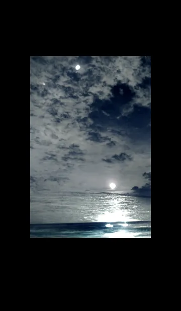 [LINE着せ替え] 夜の月 月の海 #DlZ_1。の画像1