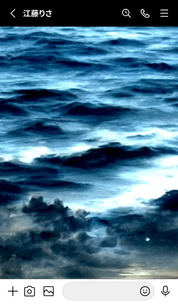 [LINE着せ替え] 夜の月 月の海 #DlZ_28。の画像2