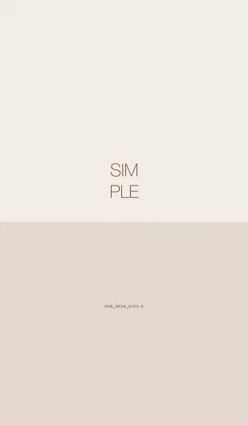 [LINE着せ替え] 008_24_ブラウン2-3の画像1