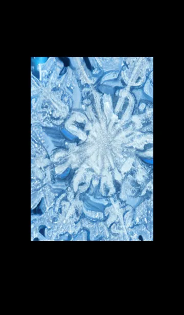 [LINE着せ替え] 雪の結晶#aa_1。の画像1