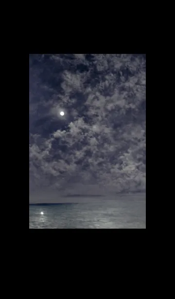 [LINE着せ替え] 夜の月 月の海 #DlZ_24。の画像1