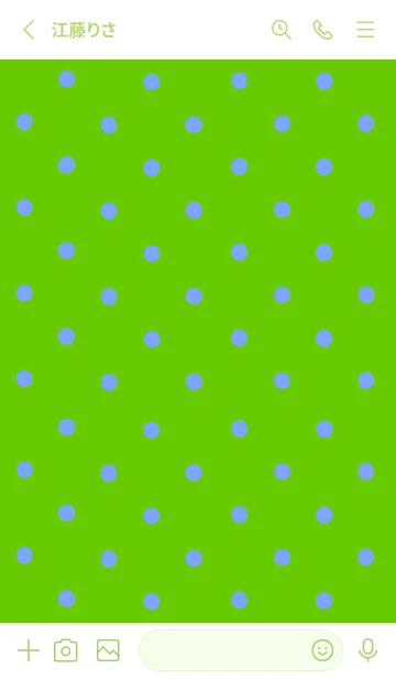 [LINE着せ替え] シンプル ミニ ドット 177の画像2