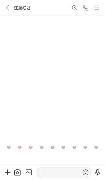 [LINE着せ替え] ねことハート(くすみ2-01)の画像2