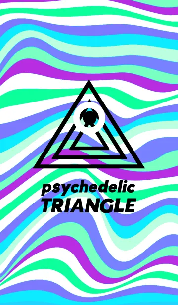 [LINE着せ替え] サイケデリック トライアングル 150の画像1