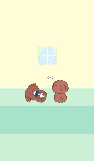 [LINE着せ替え] Naughty Teddy J-Light Yellow (Gr5)の画像1