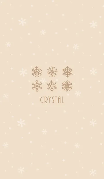 [LINE着せ替え] 結晶4<イエロー>の画像1