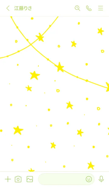 [LINE着せ替え] 星 装飾4の画像2