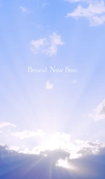 [LINE着せ替え] Brand New Sunの画像1